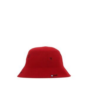 Superduper Men Red Felt Freya Bucket Hat